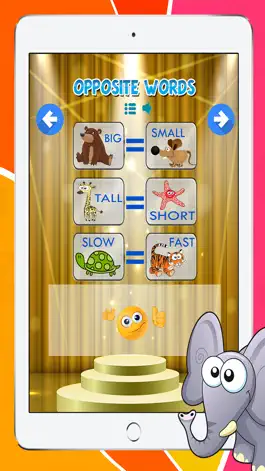 Game screenshot Learn English Vocabulary and Conversation Opposite for Kids hack