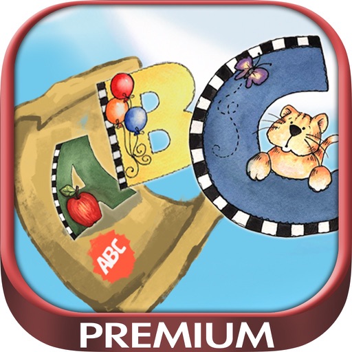 ABC game to learn to read the alphabet in English - Premium icon