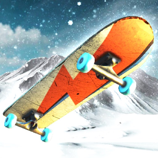 Ice Skateboard Snow 3D Game - HD Skateboard Simulator Skate Park Game