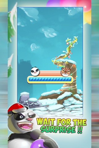 Santa Panda Bubble Christmas screenshot 2