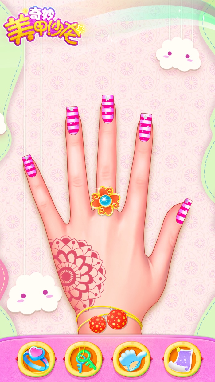 奇妙美甲沙龙公主美妆系列精品游戏