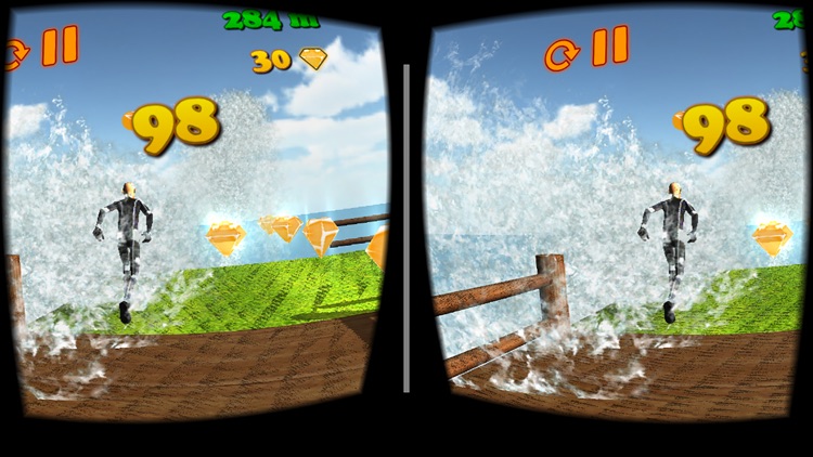 Runner VR for Google Cardboard screenshot-3