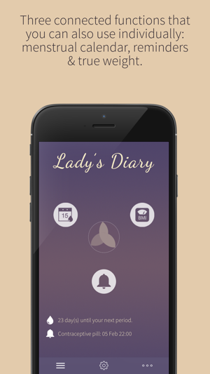 Lady's Diary - Period Tracker