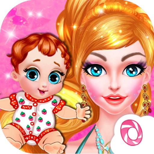 Blonde Happy Castle - Pregnant Mommy/Newborn Baby/Baby Care