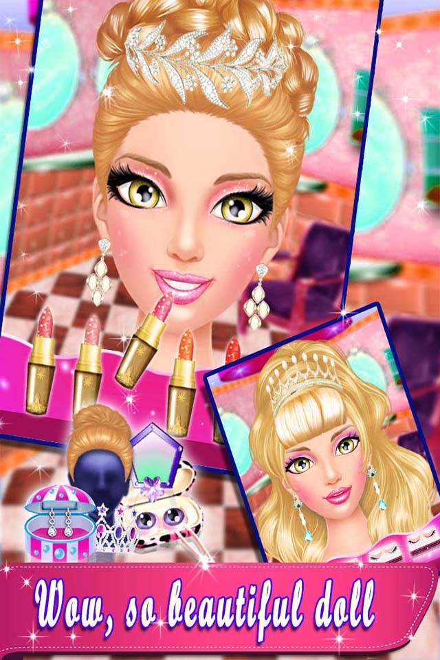 Fashion Doll Makeover game for girls screenshot 4