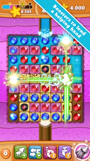 Jewel Smash Mania - 3 match puzzle crush game(圖3)-速報App