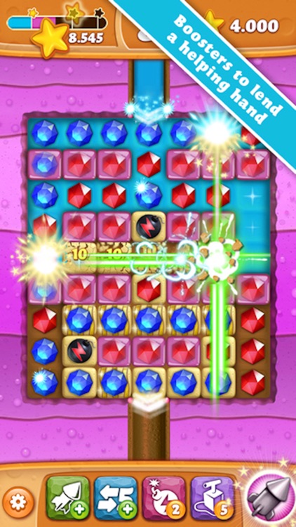 Jewel Smash Mania - 3 match puzzle crush game