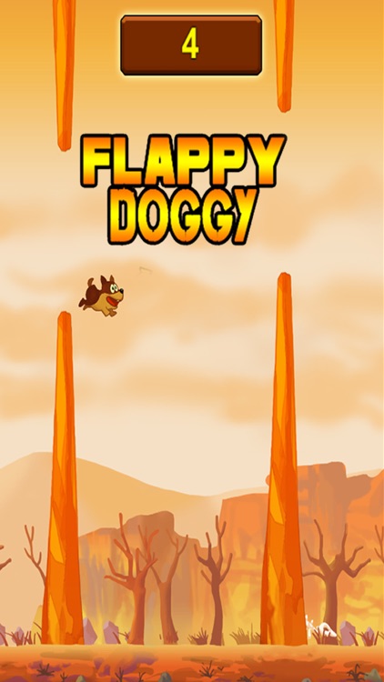 Flappy Doggy - Free Fun Game screenshot-3