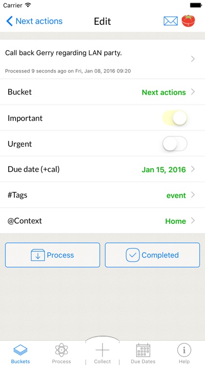 GSDfaster - GTD, ToDo Lists & Tomato Timer