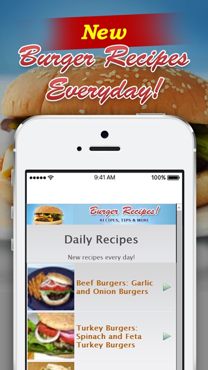 Burger Recipes!!