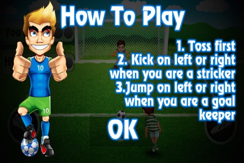 Real Free Mini Head Kick Soccer Fifa Penalty Legue screenshot 4