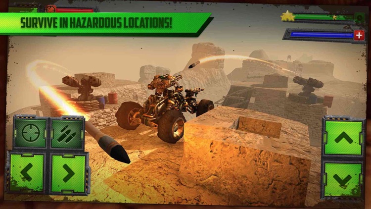 Gun Rider Offroad Destruction Racing screenshot-4