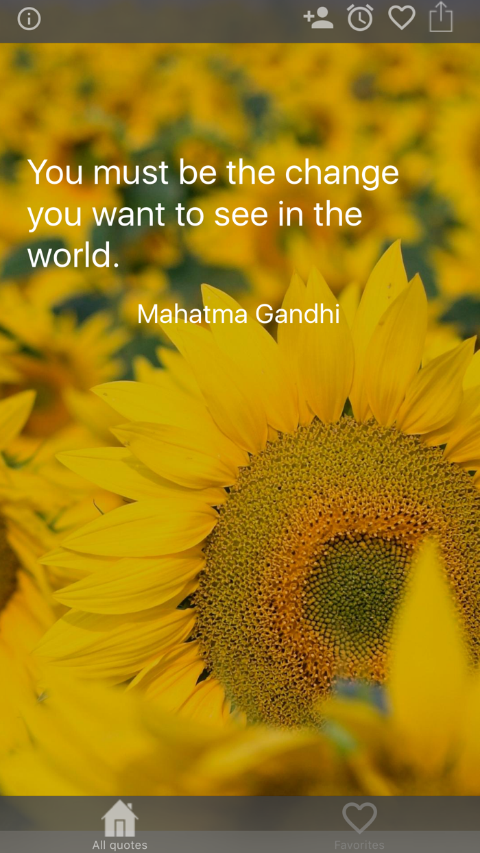 Inspire - Countless Inspirational Quotes with Beautiful Images and Daily Notifications