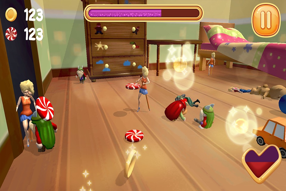 Candy Defense: Toys Rush TD screenshot 2