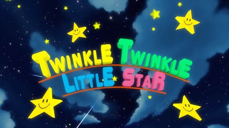 Twinkle Twinkle Little Star - 3D Nursery Rhyme For Kids screenshot-0
