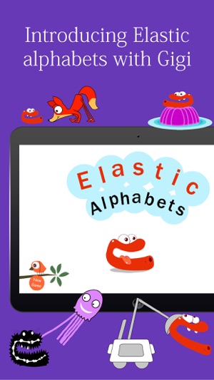 Elastic Alphabets® 教育專家推薦的字母學習遊戲(圖2)-速報App