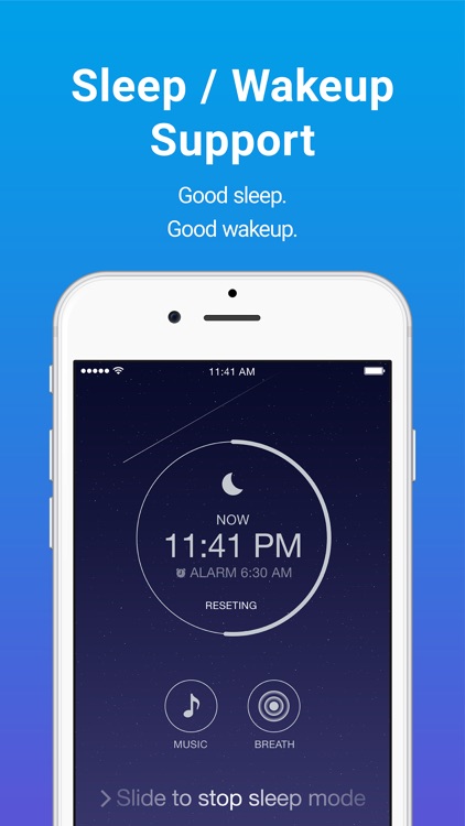 Sleepdays- Alarm clock for better sleep. screenshot-3