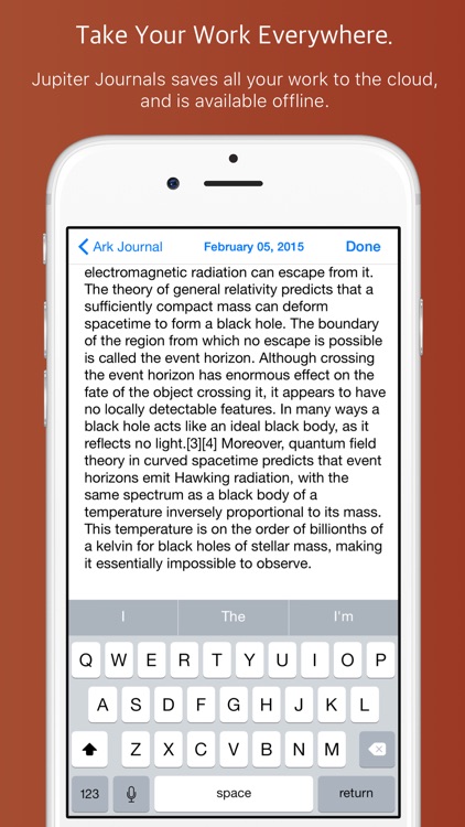 Jupiter Journals - Keep a Personal Journal screenshot-4