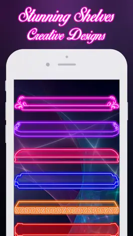 Game screenshot Glow Screen Wallpapers Maker-Icons, Shelves, Docks hack