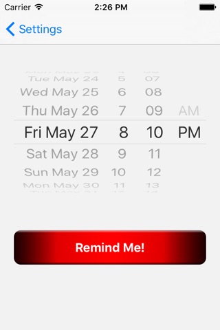 Prānā Meditation Timer - features include meditation history, re-run a previous meditation session, and set reminders for future meditation sessions screenshot 4