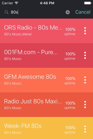 80s Music Radio Stations screenshot 3