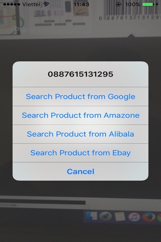 Barcode scanner - Barcode reader screenshot 3
