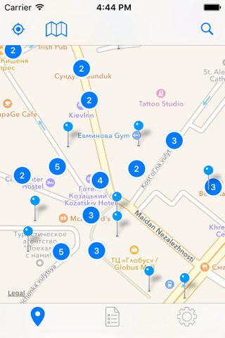 WiFi hotspot Map: connect to known free Wi-Fi screenshot 2