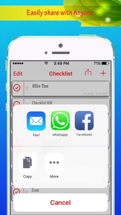 How to cancel & delete Daily Checklist - Best & Simple Task Planner For Regular Life from iphone & ipad 4