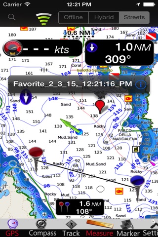 Corsica GPS Nautical Charts screenshot 2