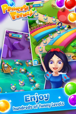 Princess Frenzy - Pop Bubble Shooter Blast Game screenshot 3