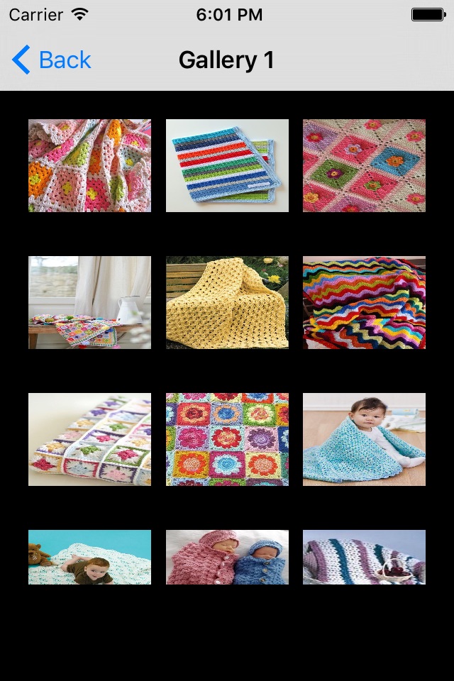 Crochet Baby Blanket screenshot 2