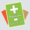Addition and subtraction math facts flash cards for kids (0-9,0-18,0-100)