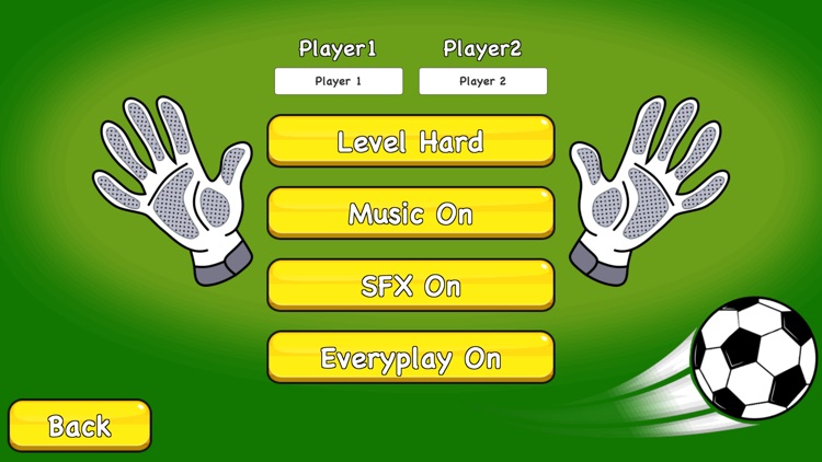 Goalkeeper Duel - One Screen 2 Players soccer game