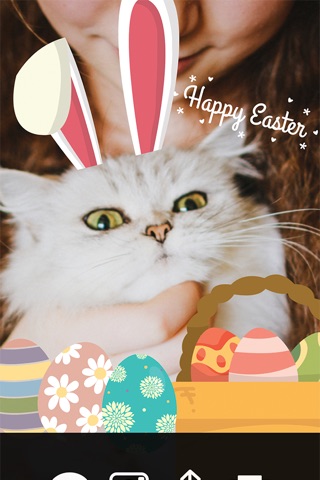 Happy Easter Pro - Easter Celebration Everyday Photo Stickers screenshot 3