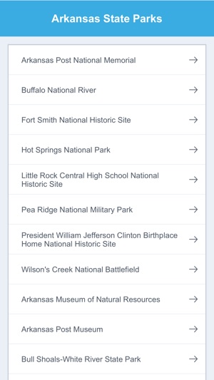 Arkansas State Parks & National Parks(圖2)-速報App