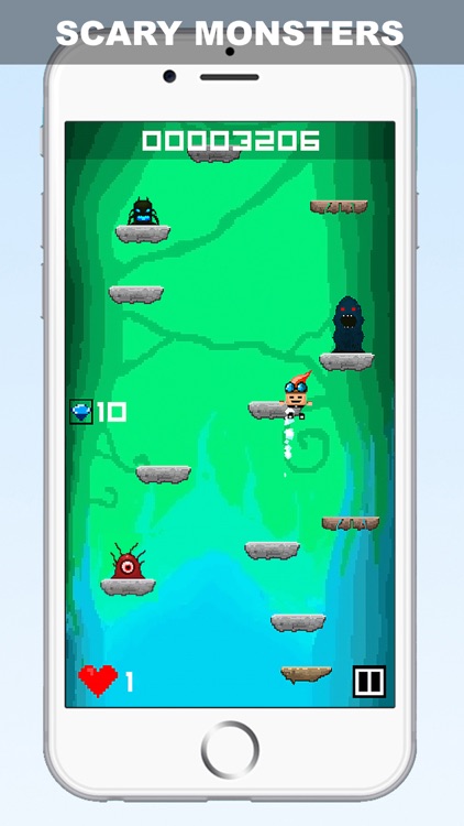 Pixel Hero Jumping Games - Jetpack Heroes Adventure Quest with Jump Shooting Survival