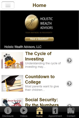 Holistic Wealth Advisors screenshot 2