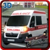 Rescue Ambulance Driver 3d simulator - On duty Paramedic Emergency Parking, City Driving Reckless Racing Adventure