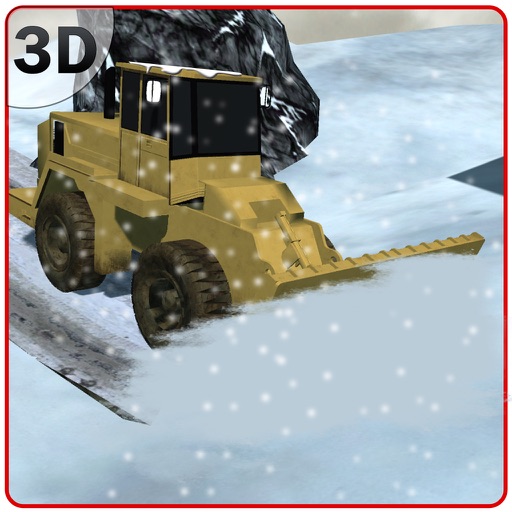 Snow Plow Truck Simulator – Drive snow plough truck & clear the blocked roads for traffic Icon