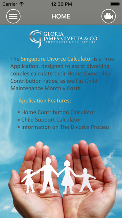 How to cancel & delete Divorce Calculator Singapore from iphone & ipad 1