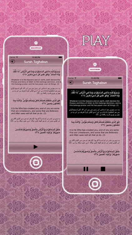 Surah Taghabun Urdu - English Translation Pro