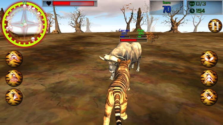 Safari Animals: Scary Tiger screenshot-3