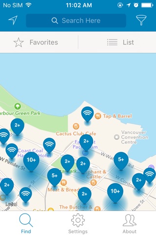 Shaw Go WiFi Finder screenshot 2