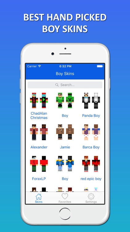 New 3D Boy Skins for 2016 - Skins for Minecraft PE