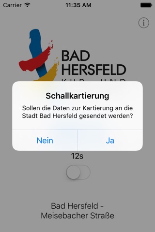 Bad Hersfeld Smart City - Lärmmessung screenshot 2
