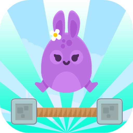 Bunny Bouncing Icon