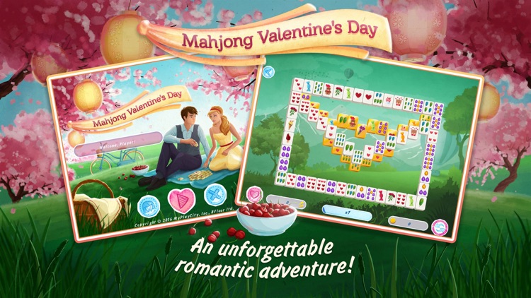 Mahjong Valentine's Day