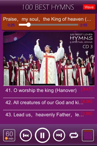 100 Best Hymns && Spiritual Songs screenshot 3