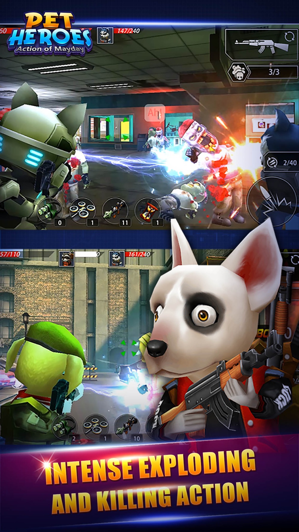 Action of Mayday: Pet Heroes hack tool