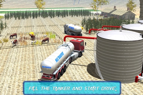 Off Road Milk Tanker Transport-er Sim-ulator screenshot 2